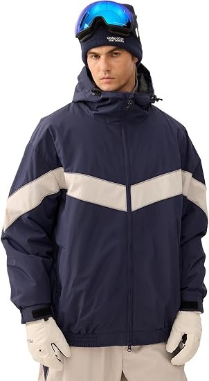 Oversized baggy waterproof snow coat