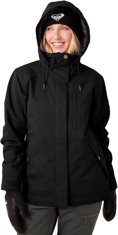 Waterproof anorak hoodie for skiing